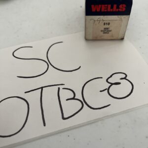 Wells 310 Marker Lamp Socket Assy, 1968-72 GM & Ford, NOS