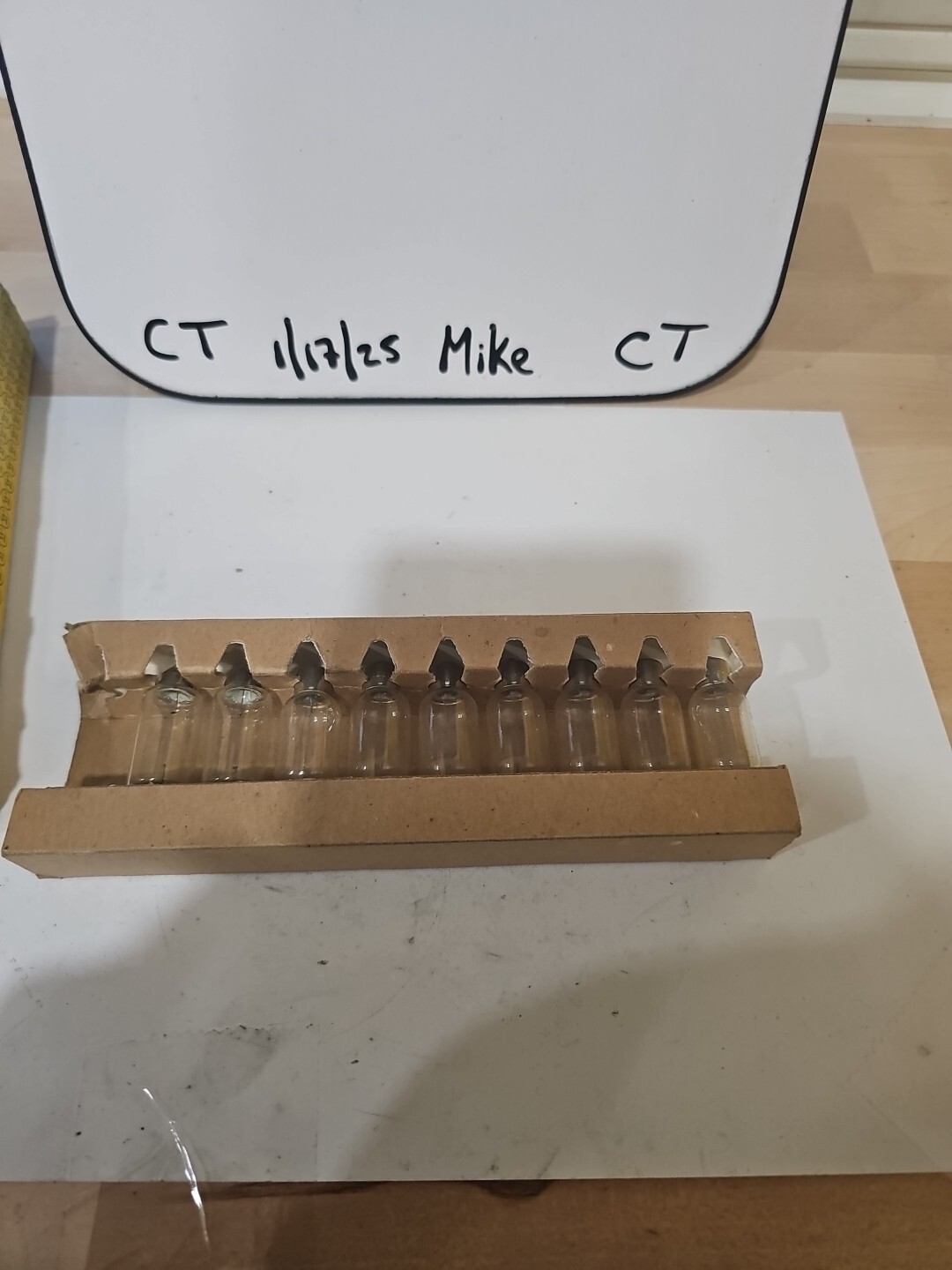 Westinghouse 212 6CP 12V Minature Light Bulbs NOS (1 Box Of 9 Bulbs) - Image 3