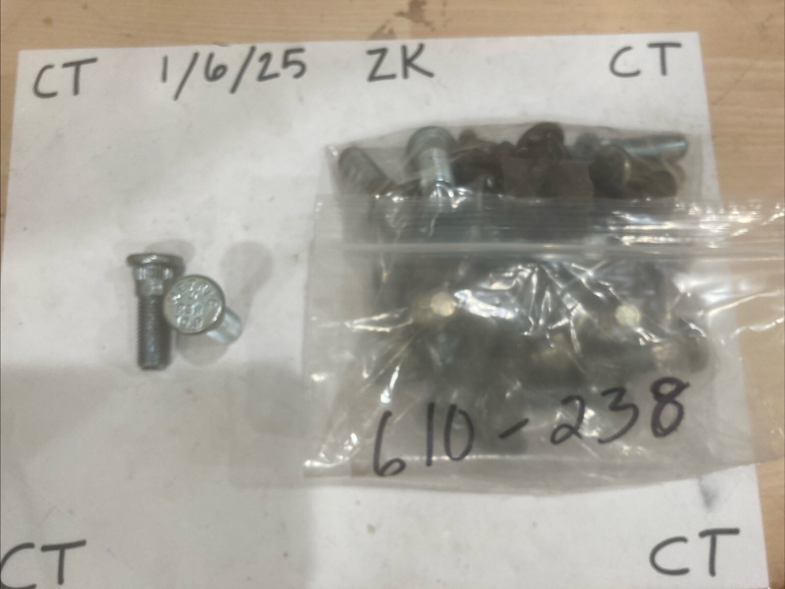 Wheel Lug Stud-Stud Dorman 610-238 (SOLD INDIVIDUALLY)