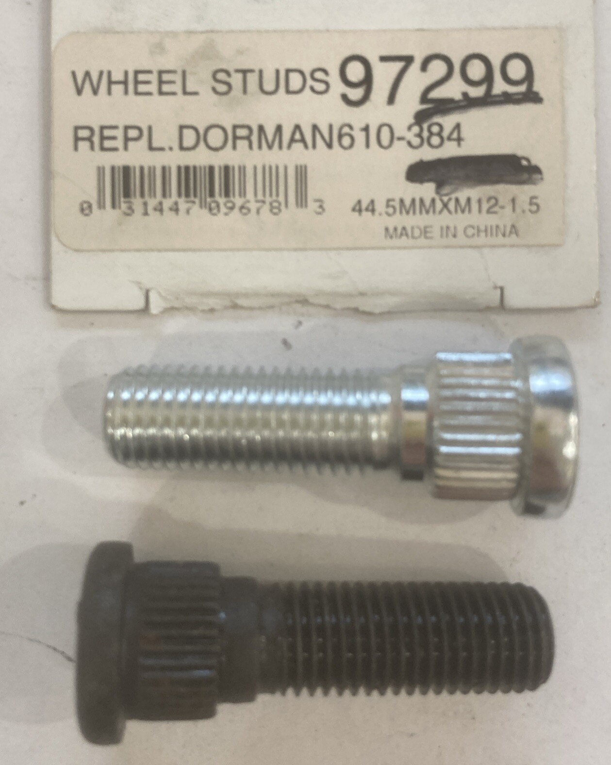 Wheel Lug Stud-Stud/Bolt Dorman 610-384 (SOLD INDIVIDUALLY) - Image 3