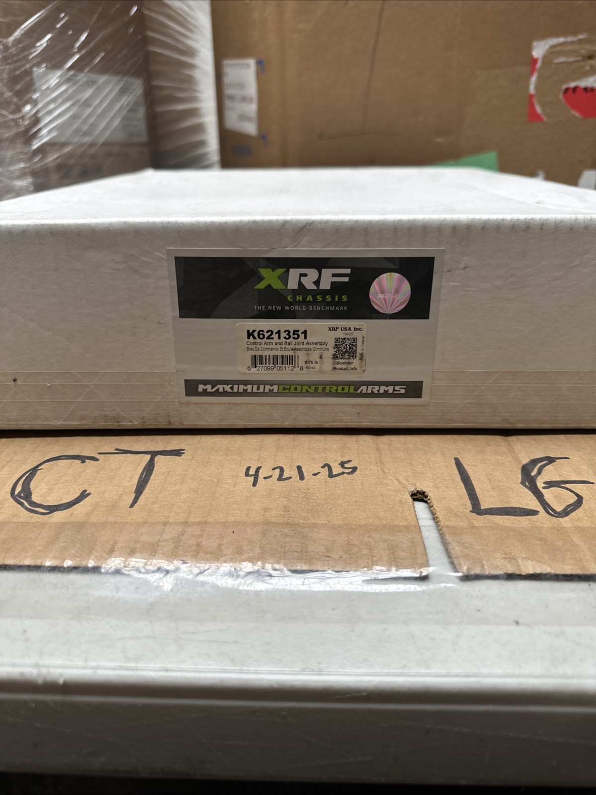 XRF K621351 Front Upper Control Arms