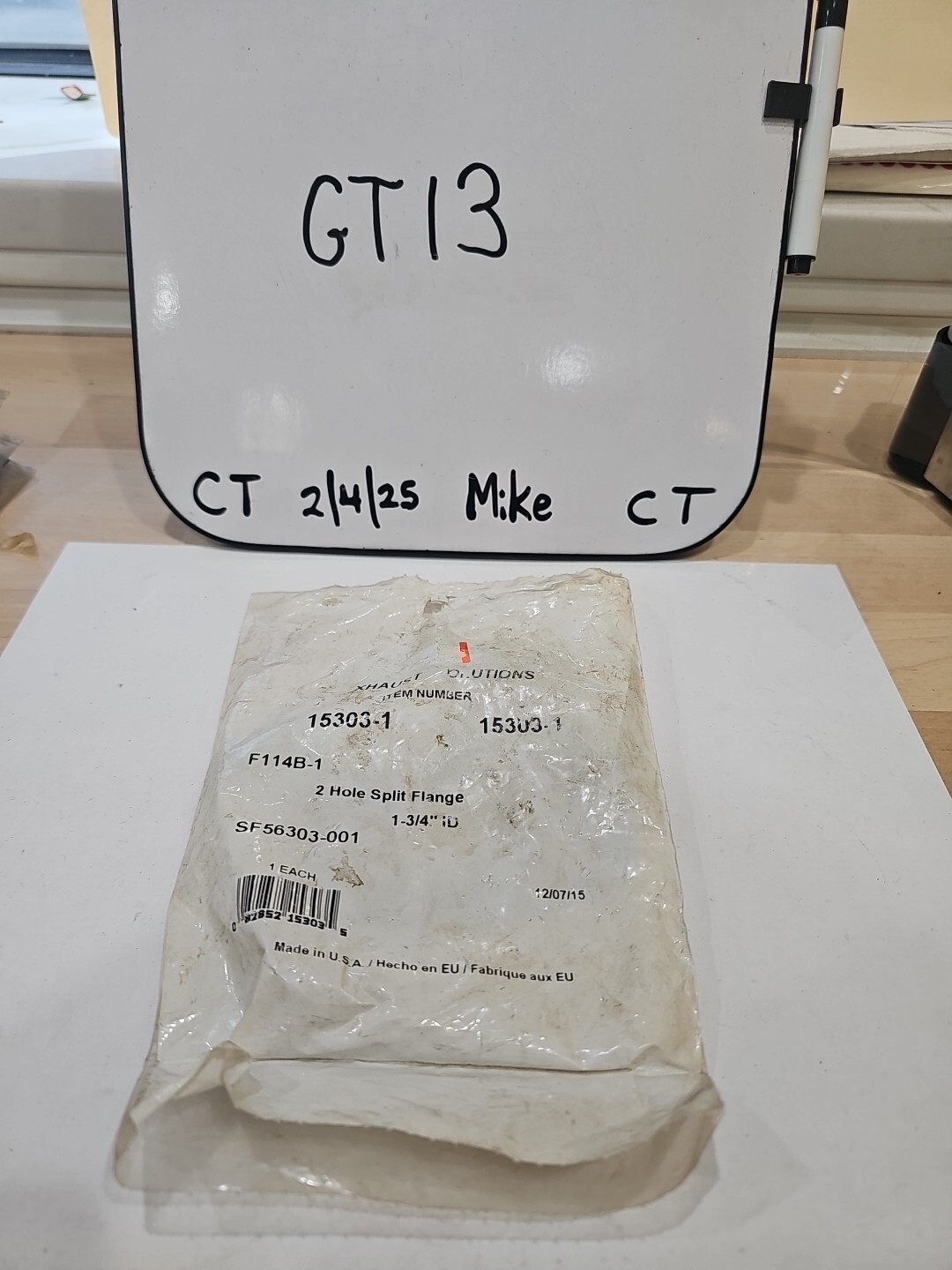 Xhaust Solutions 2 Hole Split Flange 1-3/4" SF56303-001 15303-1