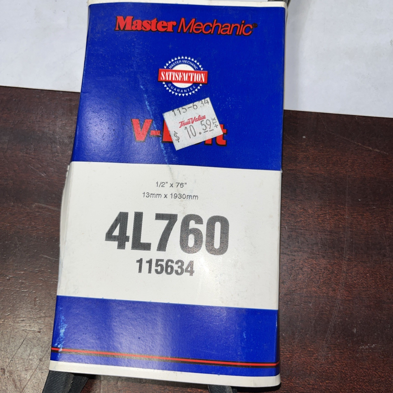 master mechanic V Belt 4L760 - Image 3