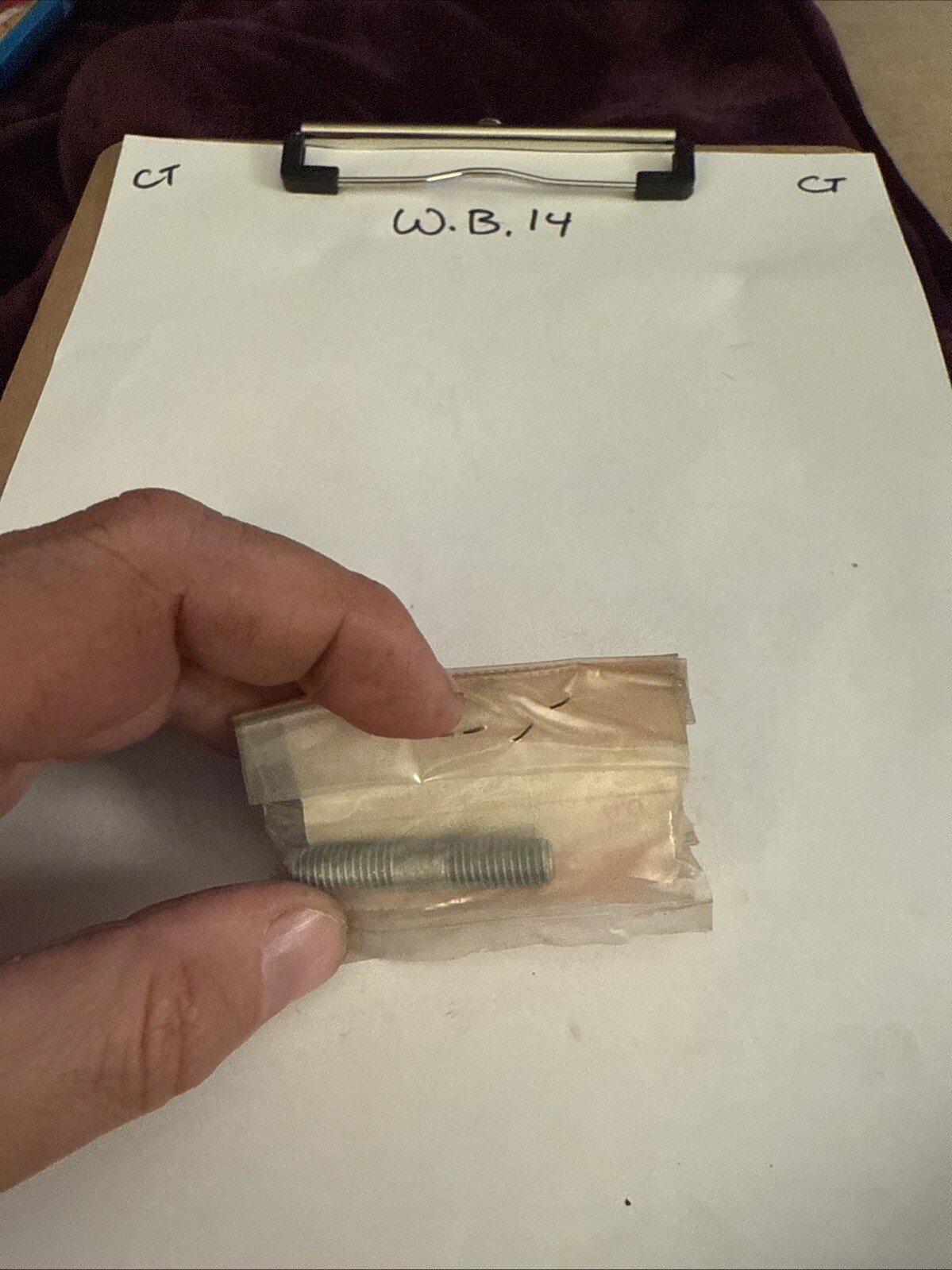 09108-08147-000 Suzuki Bolt,stud 0910808147000, New Genuine OEM Part - Image 3