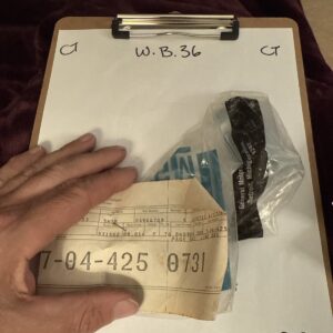 (1) 1963-1982 Corvette Hood Hinge GM 3966709 1/16 Shim Sold Individually