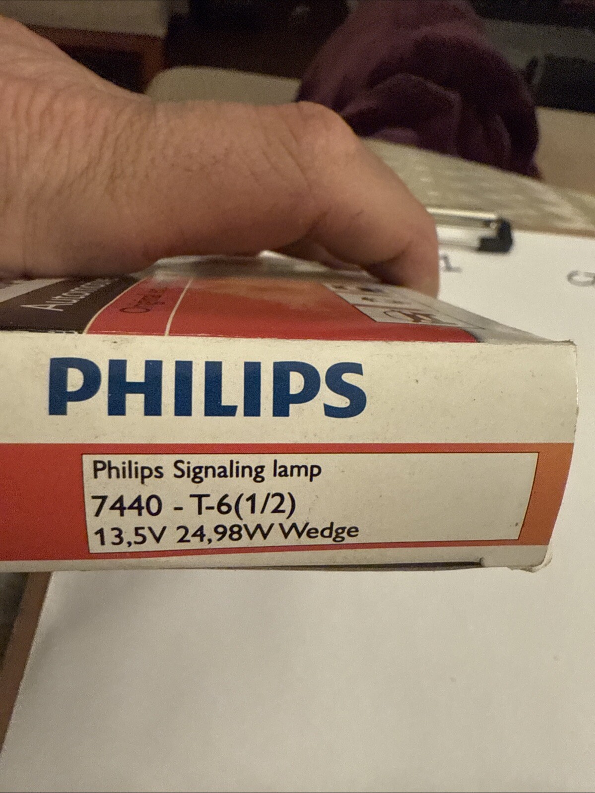 (1) 7440 Philips Tail Light Bulb Lamps Sell Individually - Image 3