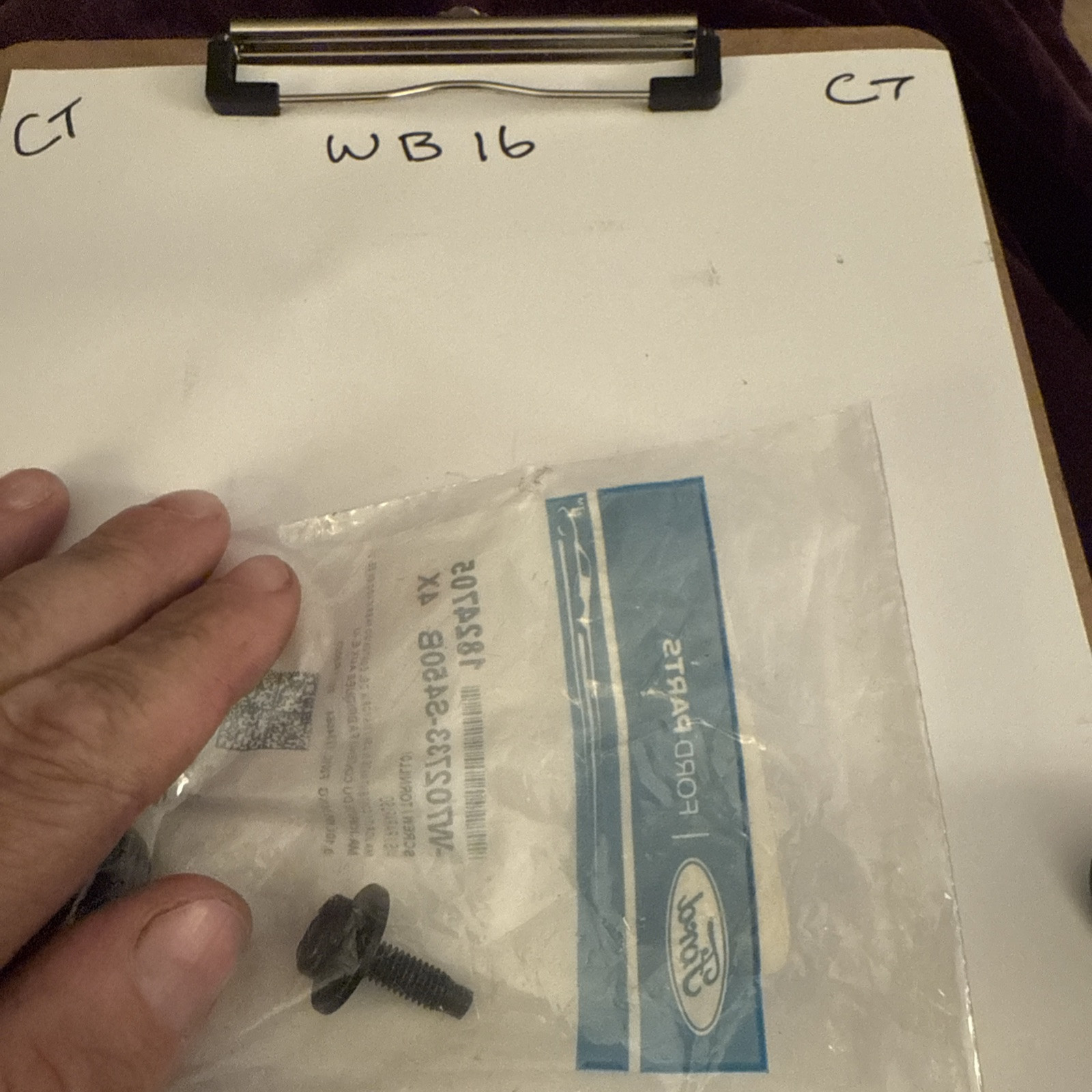 (1) Genuine Ford Headlamp Assembly Screw W702733-S450B Sold Individually - Image 3