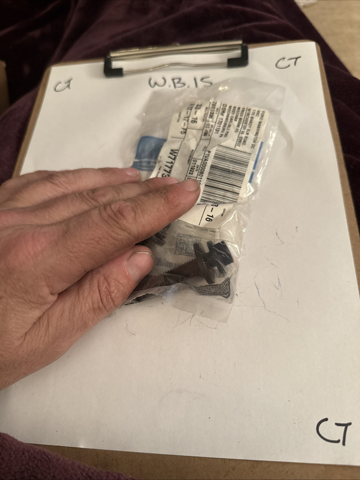 (1) Genuine Ford OE Bolt W717731S451 Sold Individually - Image 3