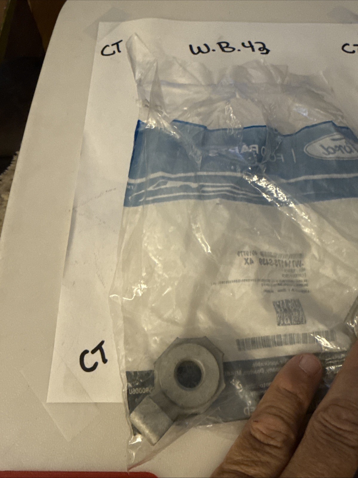 (1) Genuine Ford OE Nut W714175-S439 Sold Individually - Image 3