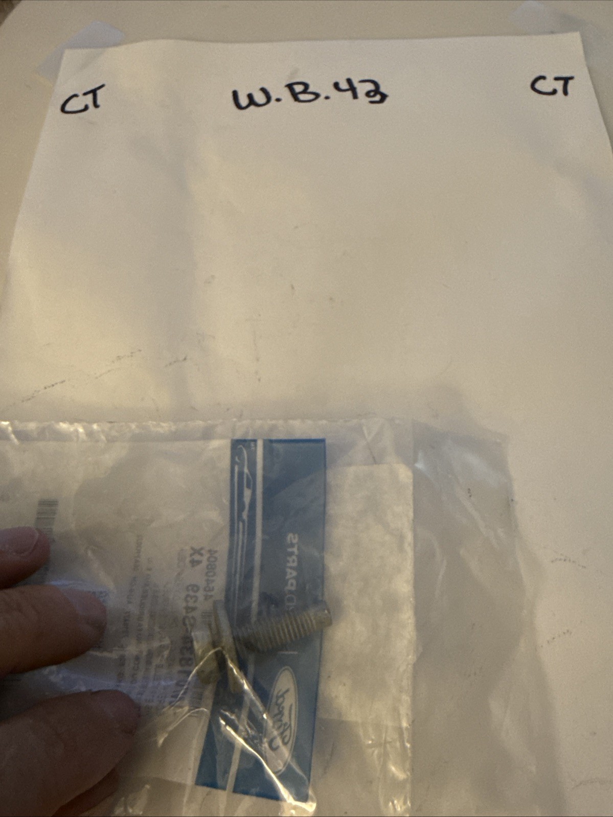 (1) Genuine Ford OE Screw And Washer Asy W701834S439 sold Individually - Image 3