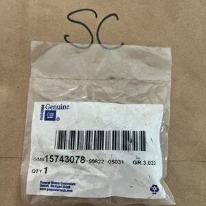 (1) Genuine OEM GM 15743078 Nut NOS