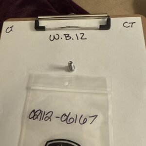 (1) Suzuki SCREW 6X16 02112-06167 OEM NEW