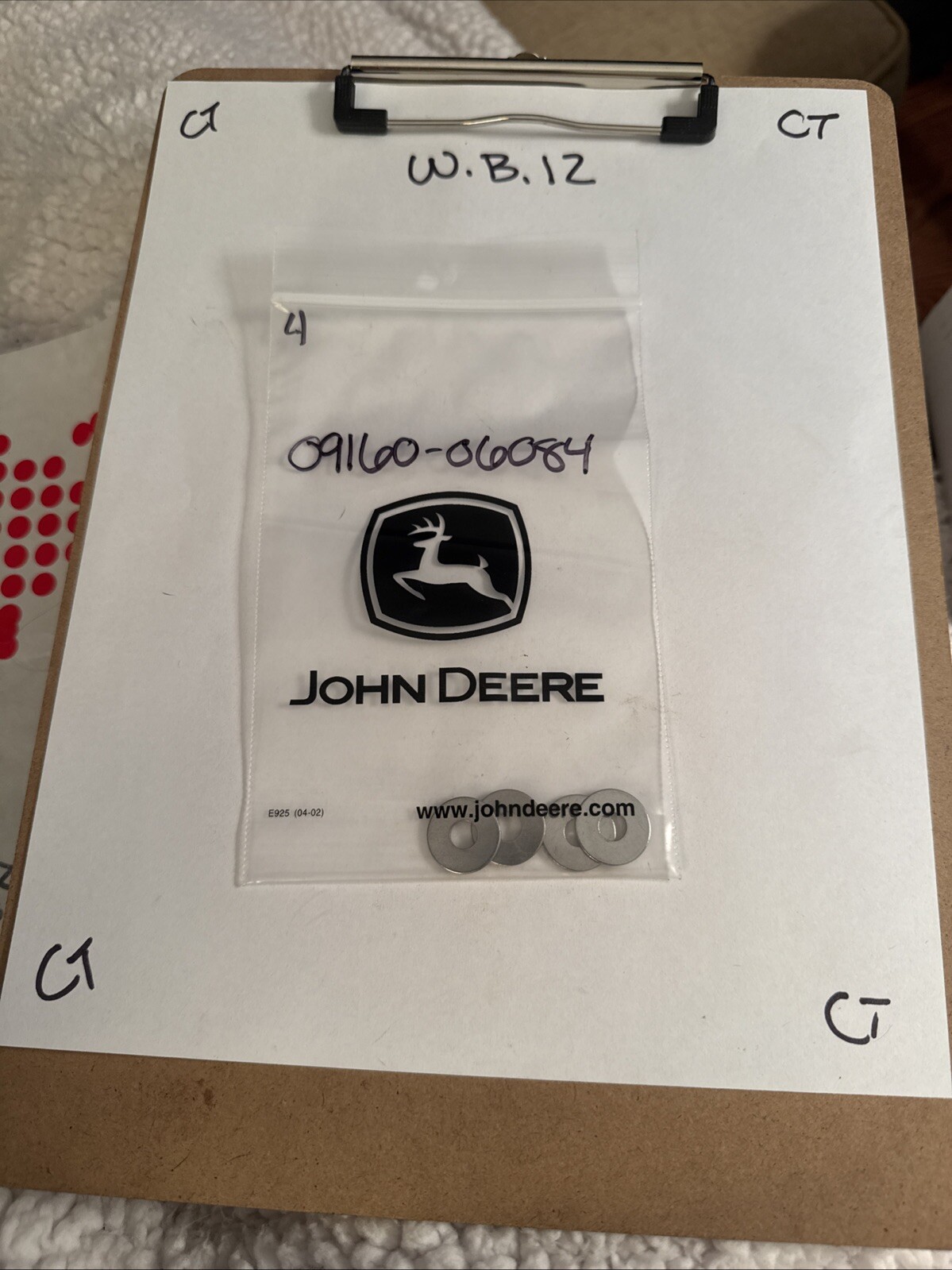 (1) Suzuki Washer 6.5x18x1 Part Number - 09160-06084 Sold Individually