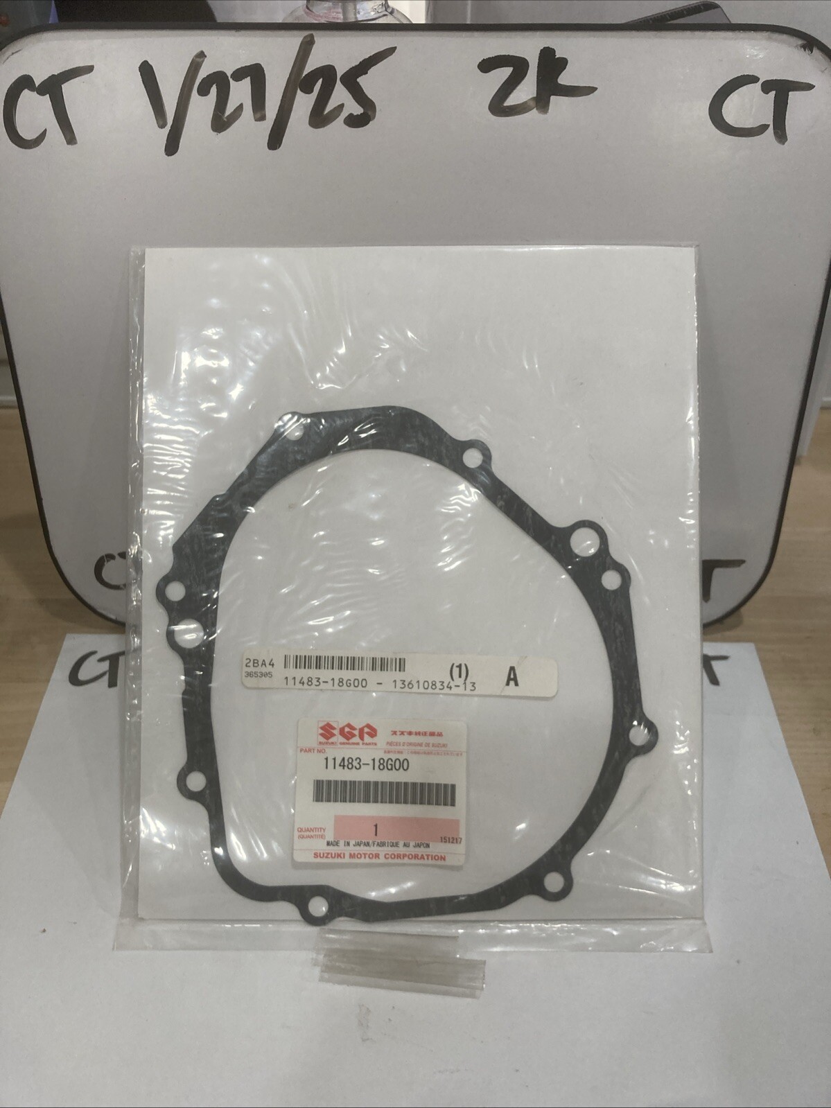 11483-18G00 SUZUKI OEM STATOR COVER GASKET