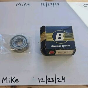 1623 ZZ 0.6250" Bore x 1-3/8" OD x 7/16" W Single Row 2Metal Shield Ball Bearing