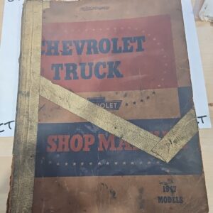 1947 Chevrolet Truck Pickup 3100 3600 Shop Service Manual ORIGINAL Build Guide