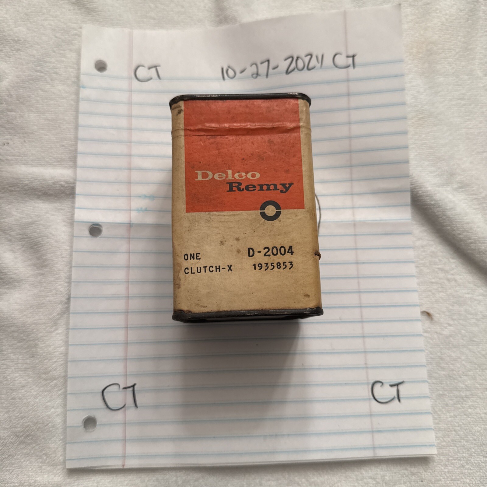 1957 58 59 60 61 buick rambler starter drive unit nos gm # 1935853