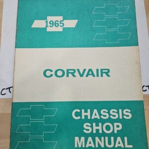 1965 Corvair Chassis Shop Manial Chevrolet
