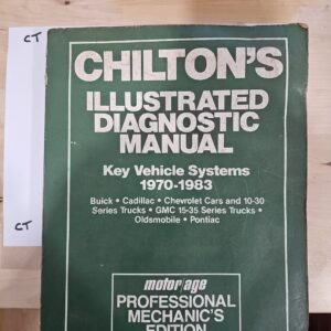 1970-1983 CHILTON'S GM ILLUSTRATED DIAGNOSTIC MANUAL KEY SYSTEMS CHEVROLET