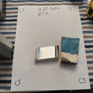 1973 Pontiac 4-DR Notchback Luxury Lemans RH Rear Wheel Mldg 8706516 NOS