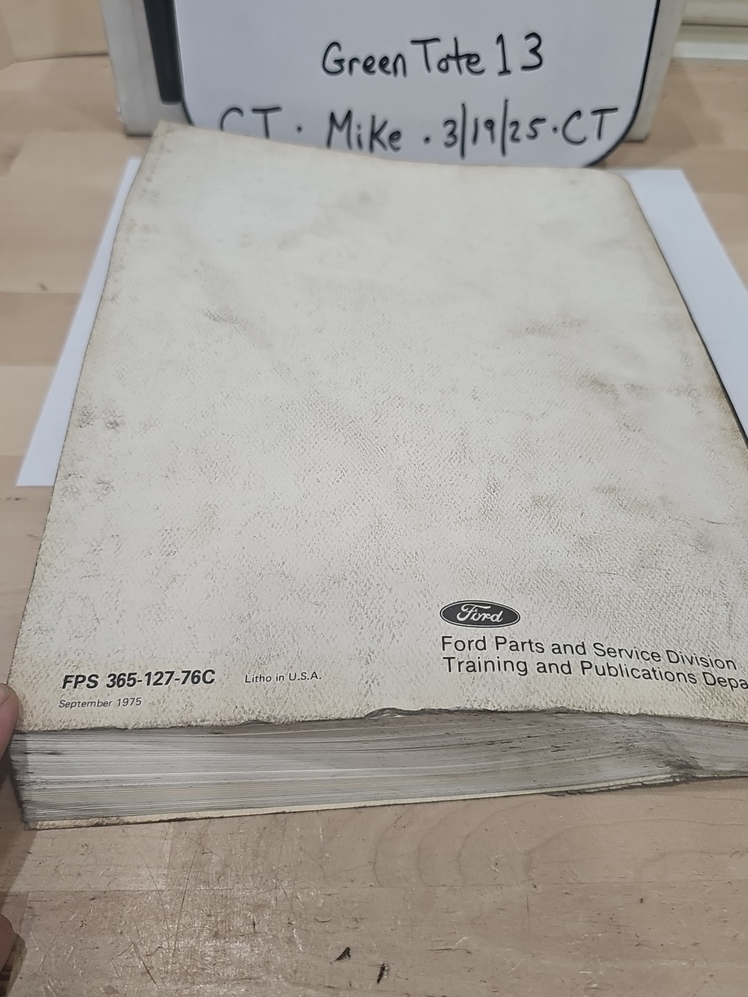 1976 Ford Truck Shop Manual Vol 3 / 4 Electrical / Body MN1266 - Image 3