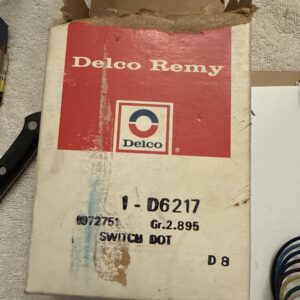 1980's GM CORVETTE CAMARO TRUCK DELCO REMY 1972751 D6217 NOS TURN SIGNAL SWITCH