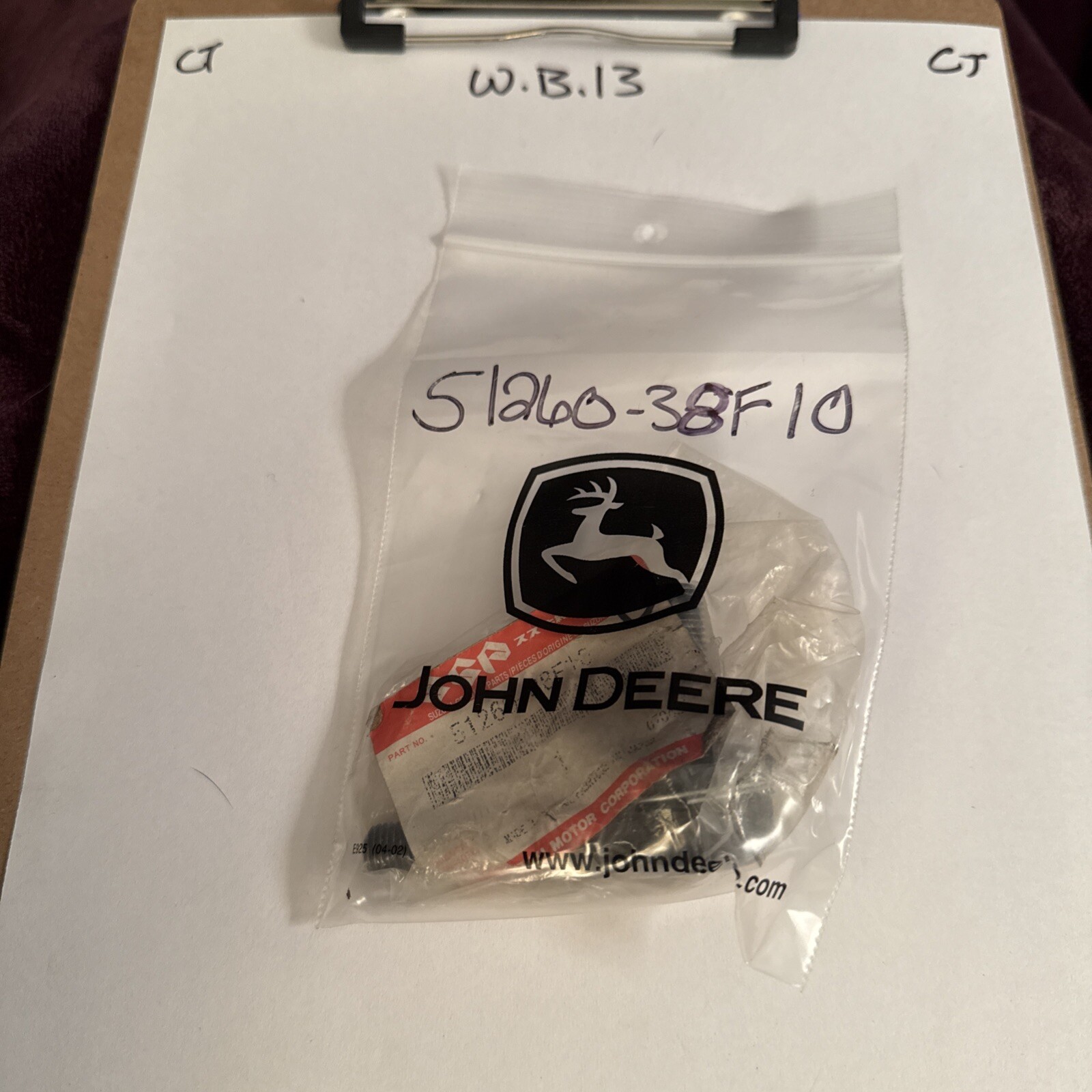 1984-2007 SUZUKI Many Models OEM Left Hand Thread Tie Rod End 51270-38F10