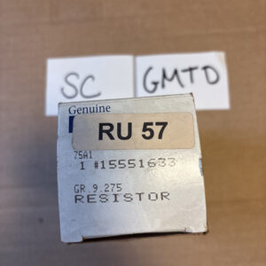 1988-1994 GM Truck; Heater Blower Motor Resistor; with AC; with 3-Speed Fan