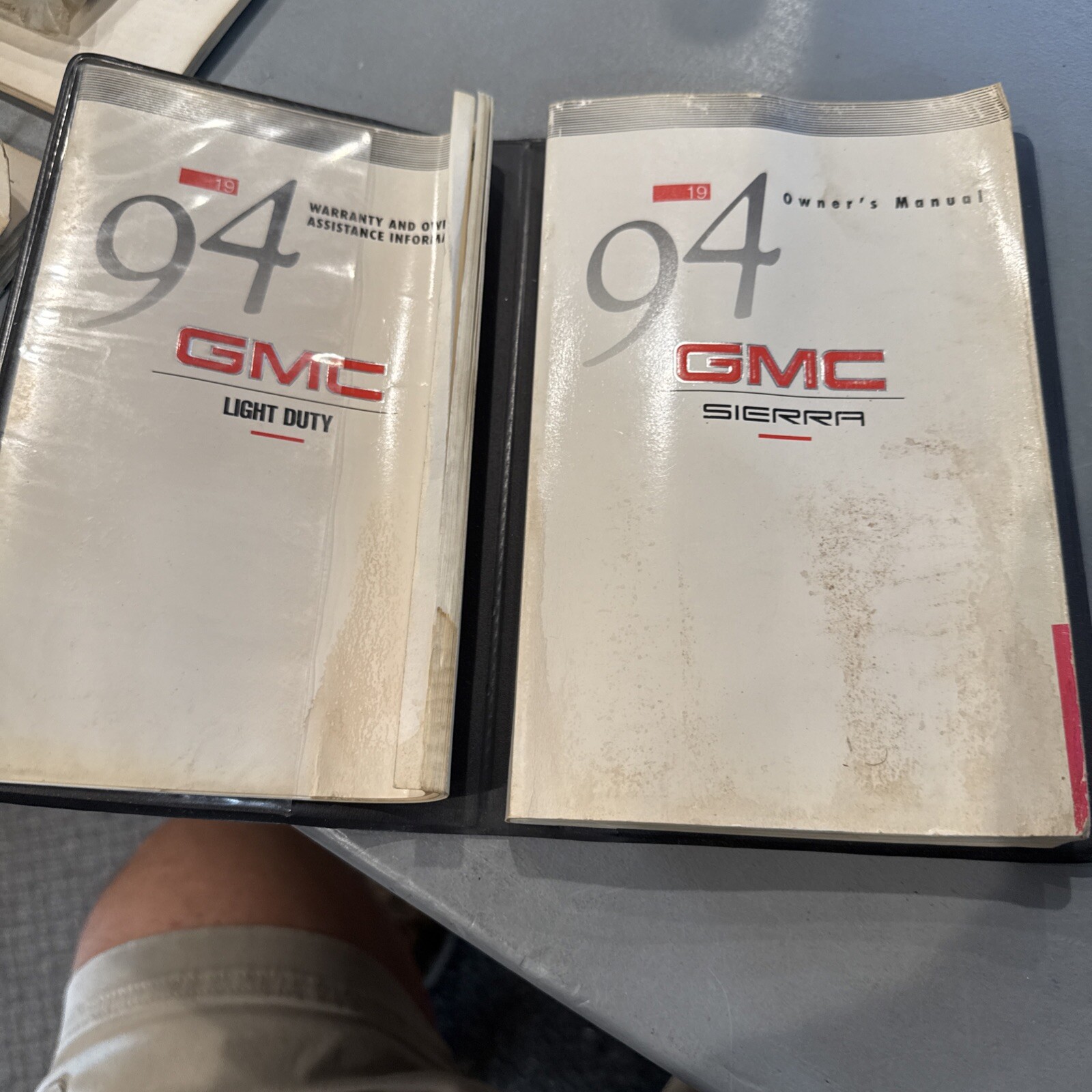 1994 GMC Sierra Owners Manual User Guide