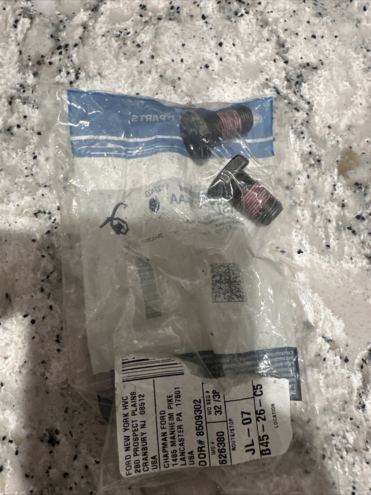 1S7Z6379AA Ford OEM Flywheel bolt 2.0L 2.3L 2.5L Fusion Escape Focus(2) Bolts - Image 3