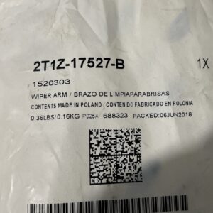 2010-2013 Ford Transit Connect Rear Right Side Window Wiper Arm OEM 2T1Z-17527-B