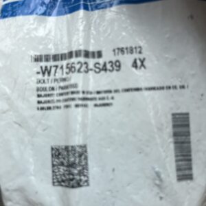 2015-2019 Mustang Rear Caliper Bracket Mounting Bolt 4 Pk W715623-S439 OEM New