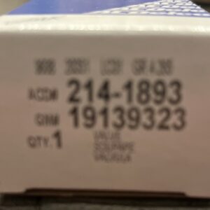 214-1893 ACDelco Automatic Transmission Control Solenoid-4 Spd Trans GM 19139323