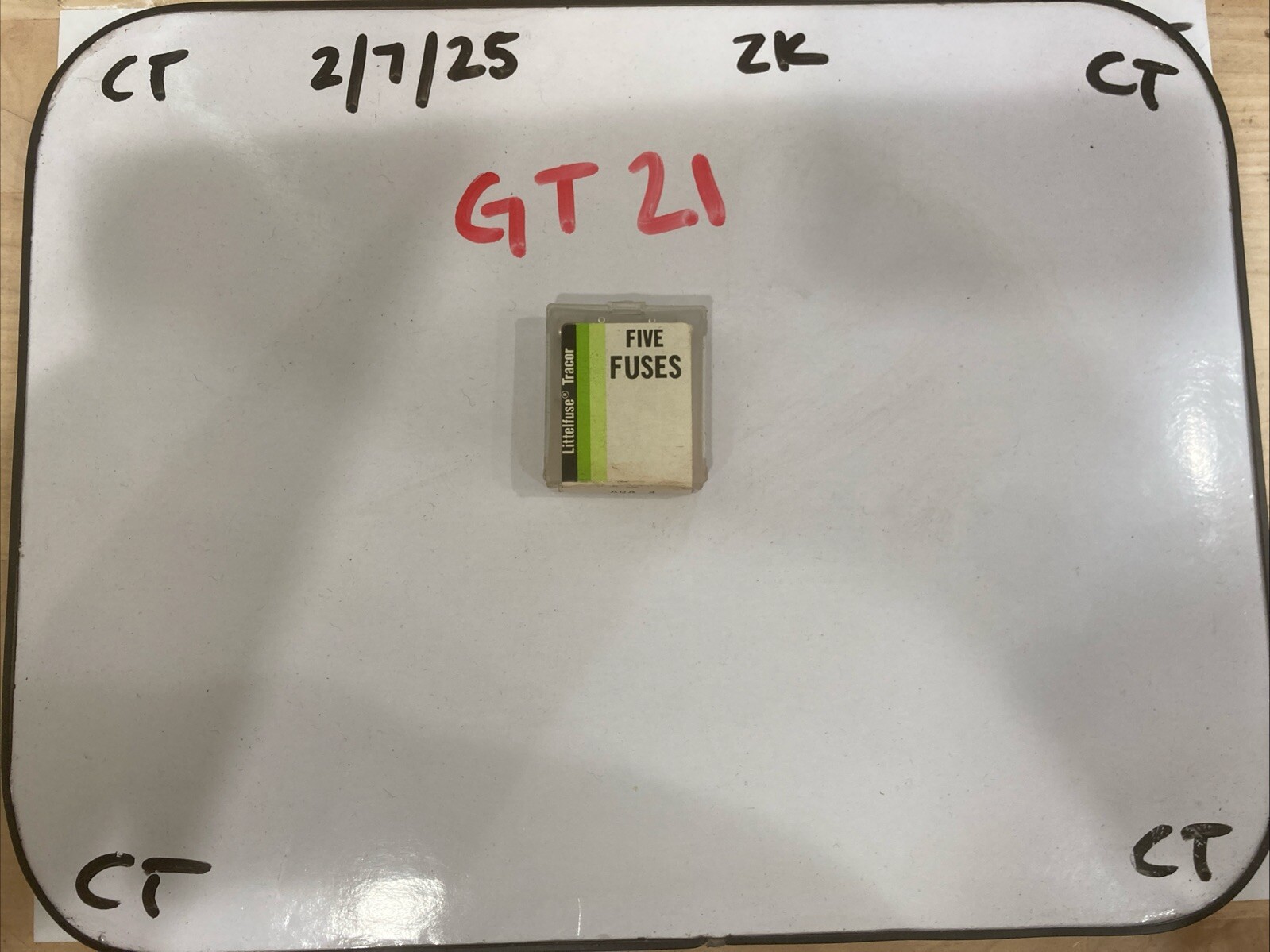 3 Amp Littelfuse AGA3 Glass Tube Type Fuse NOS USA - Pack of 5 FUSES