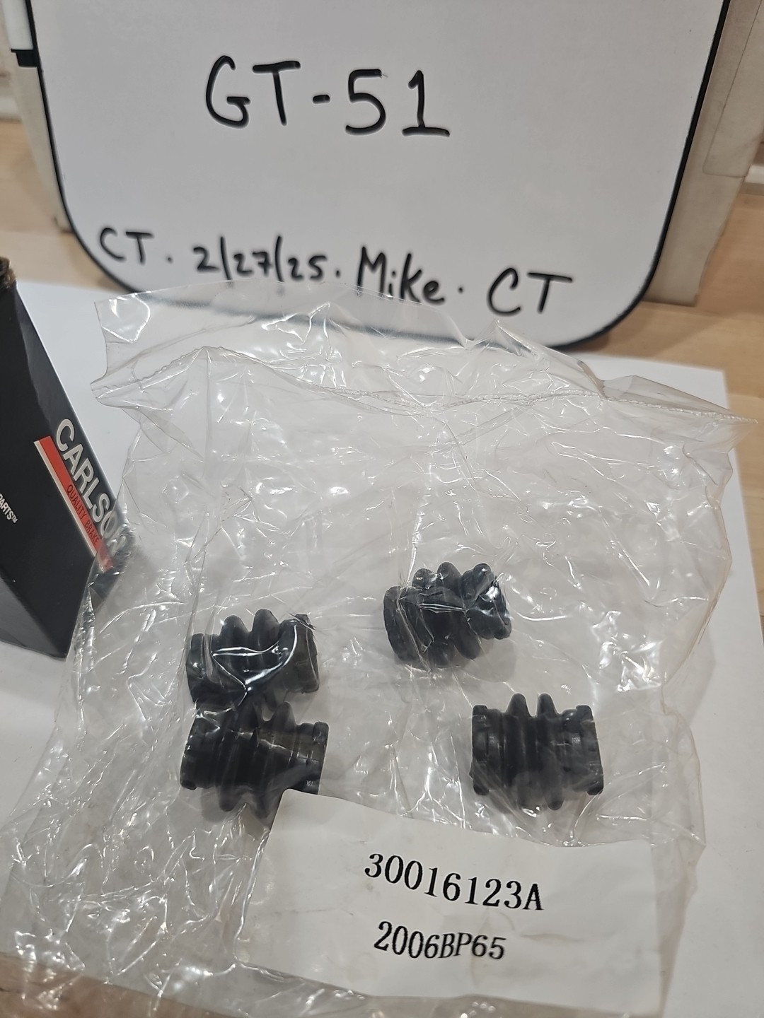 (4-Pk) Carlson Hardware Kit Black 3.5 x 3 x 1.5 16123 - Image 3