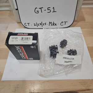 (4-Pk) Carlson Hardware Kit Black 3.5 x 3 x 1.5 16123