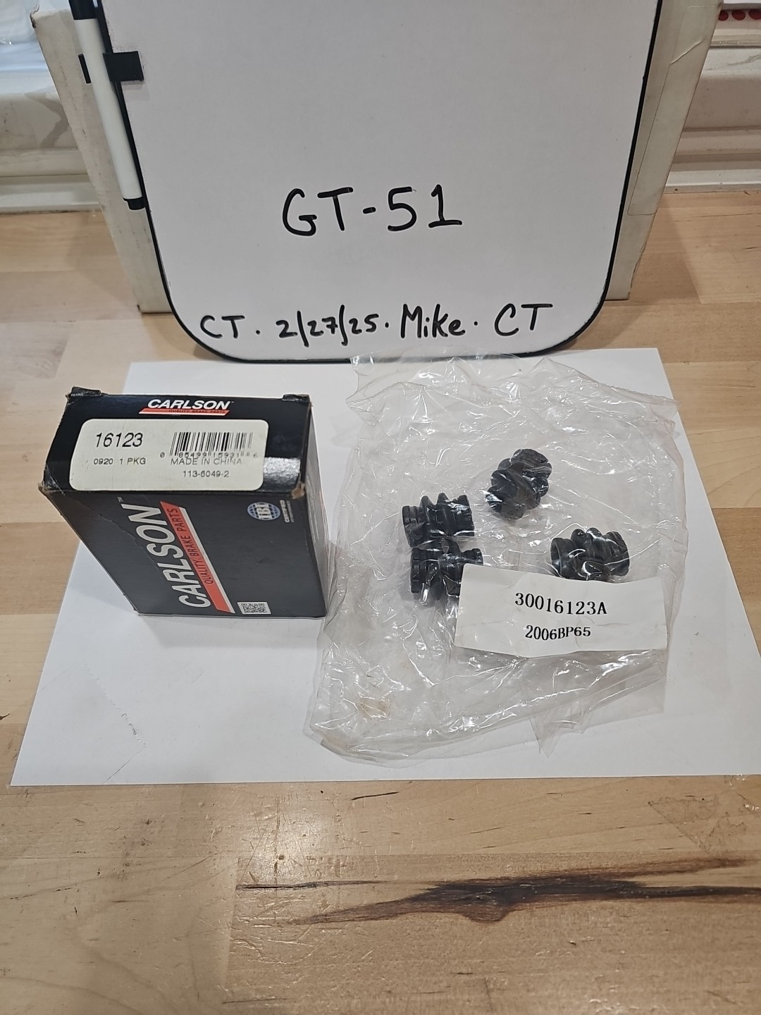 (4-Pk) Carlson Hardware Kit Black 3.5 x 3 x 1.5 16123