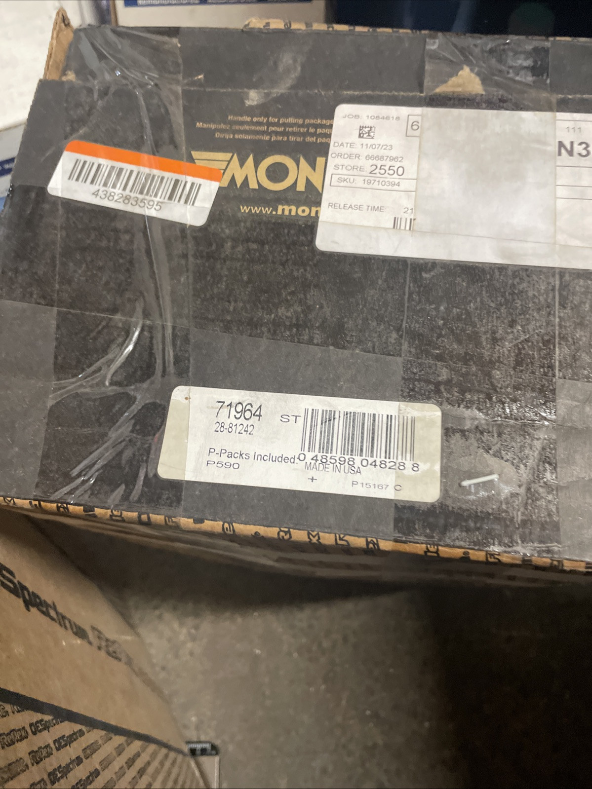 71964 Monroe Bare Strut Front Driver or Passenger Side Right Left Left/Right - Image 4