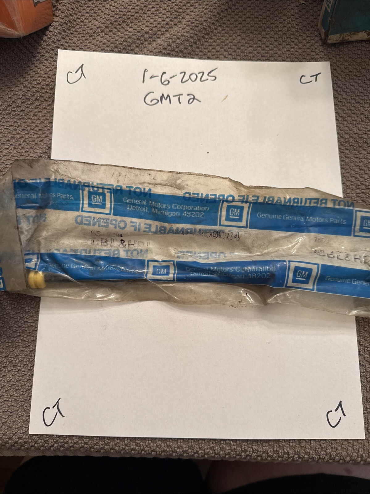 78-88 Buick Regal Emergency Parking Brake Release Cable & Pull Handle GM1256084