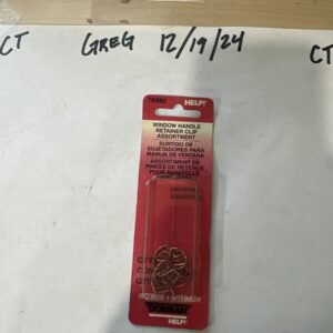 (8-Pk) Dorman Window Handle Retainer Clip Assortment 76980