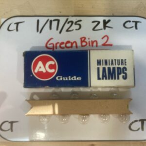 AC Miniature Lamps L623 24v 6 C.P.