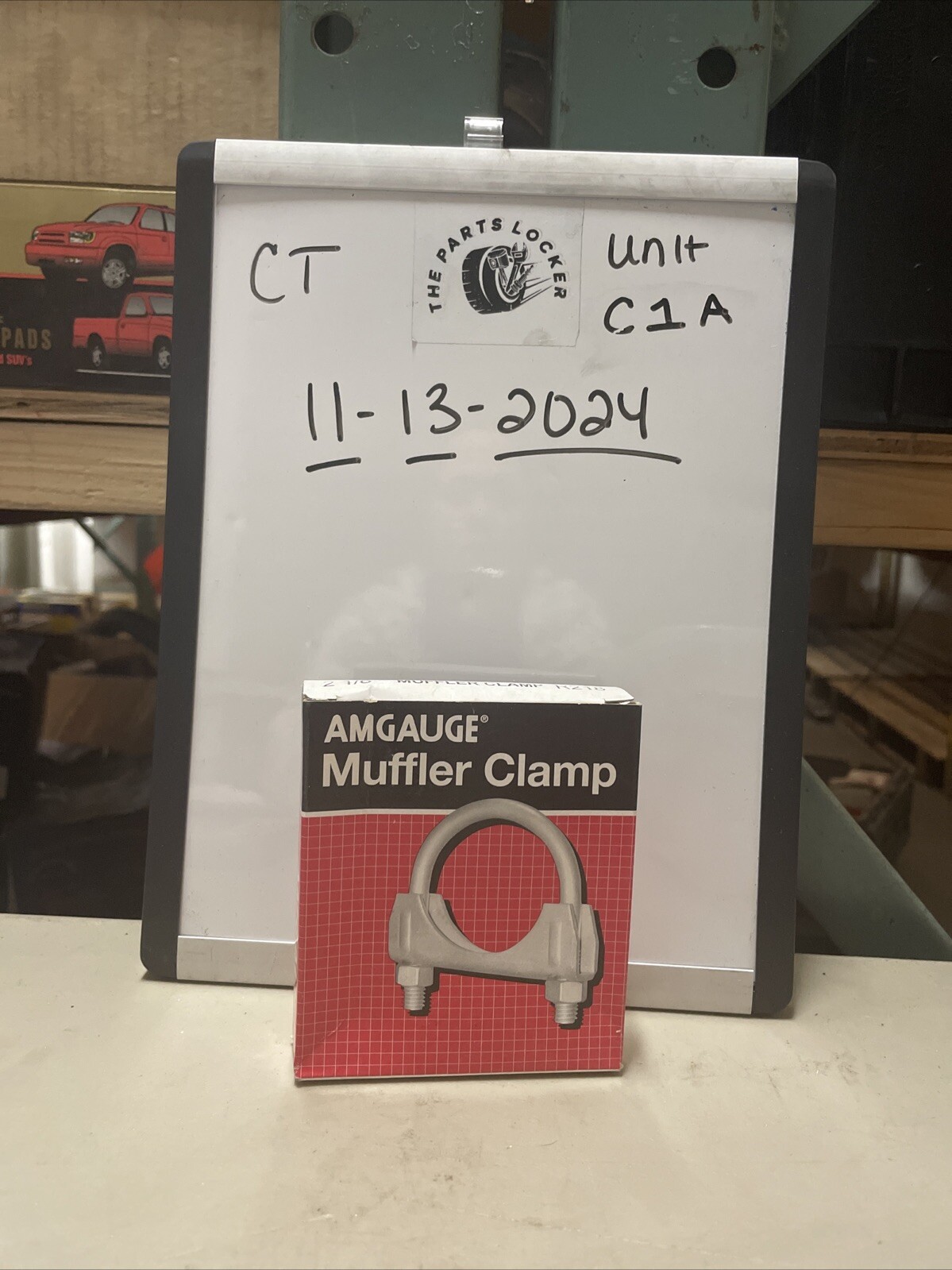 AMGAUGE Stainless Steel U-Bolt Muffler/Exhaust Clamp Band 2 And 1/8th