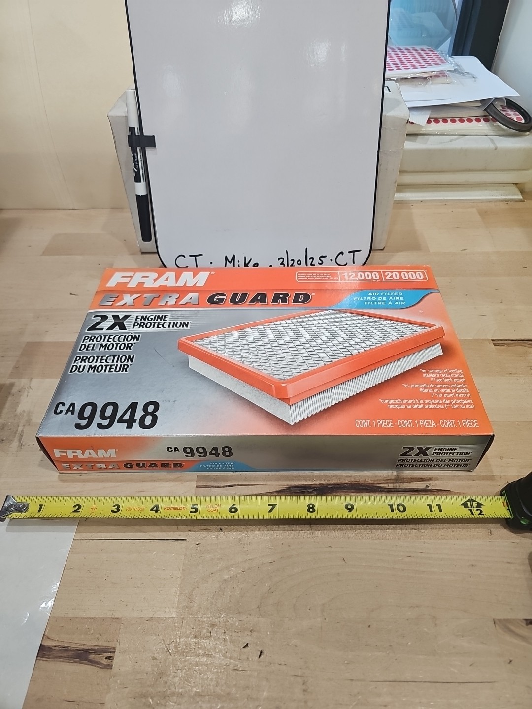 Air Filter Extra Guard Fram CA9948 - Image 4