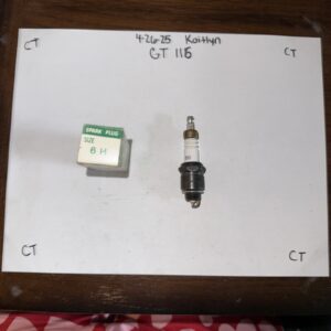 Aldor 6H Ultra Thrust Ignition Spark Plugs Burns away excess oil NOS