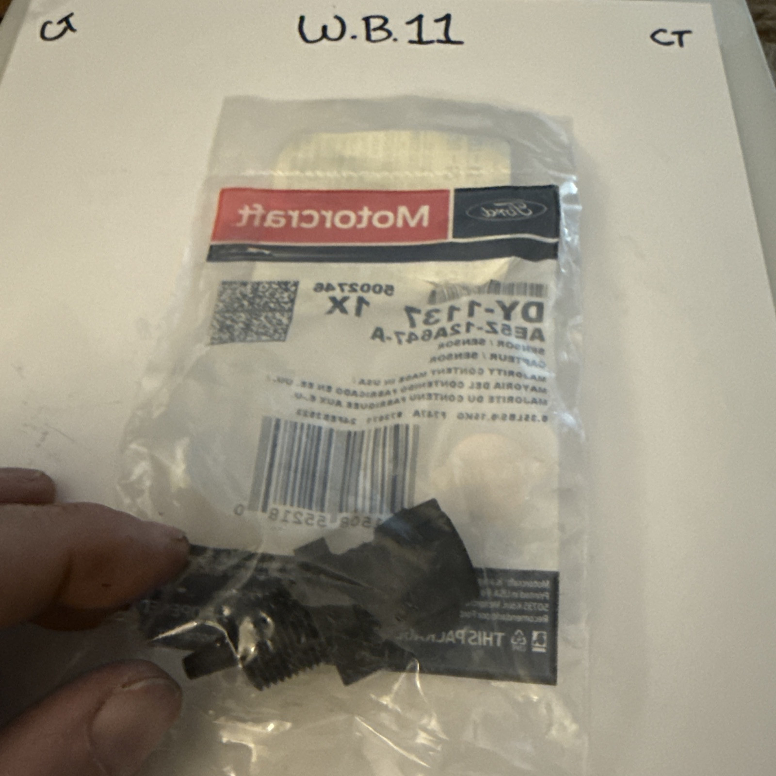 Ambient Air Temperature Sensor Motorcraft DY-1137 - Image 3