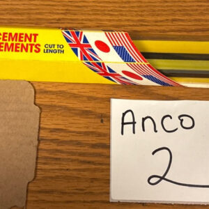 Anco Wiper Blade Refills T-20R Cut To Length NOS