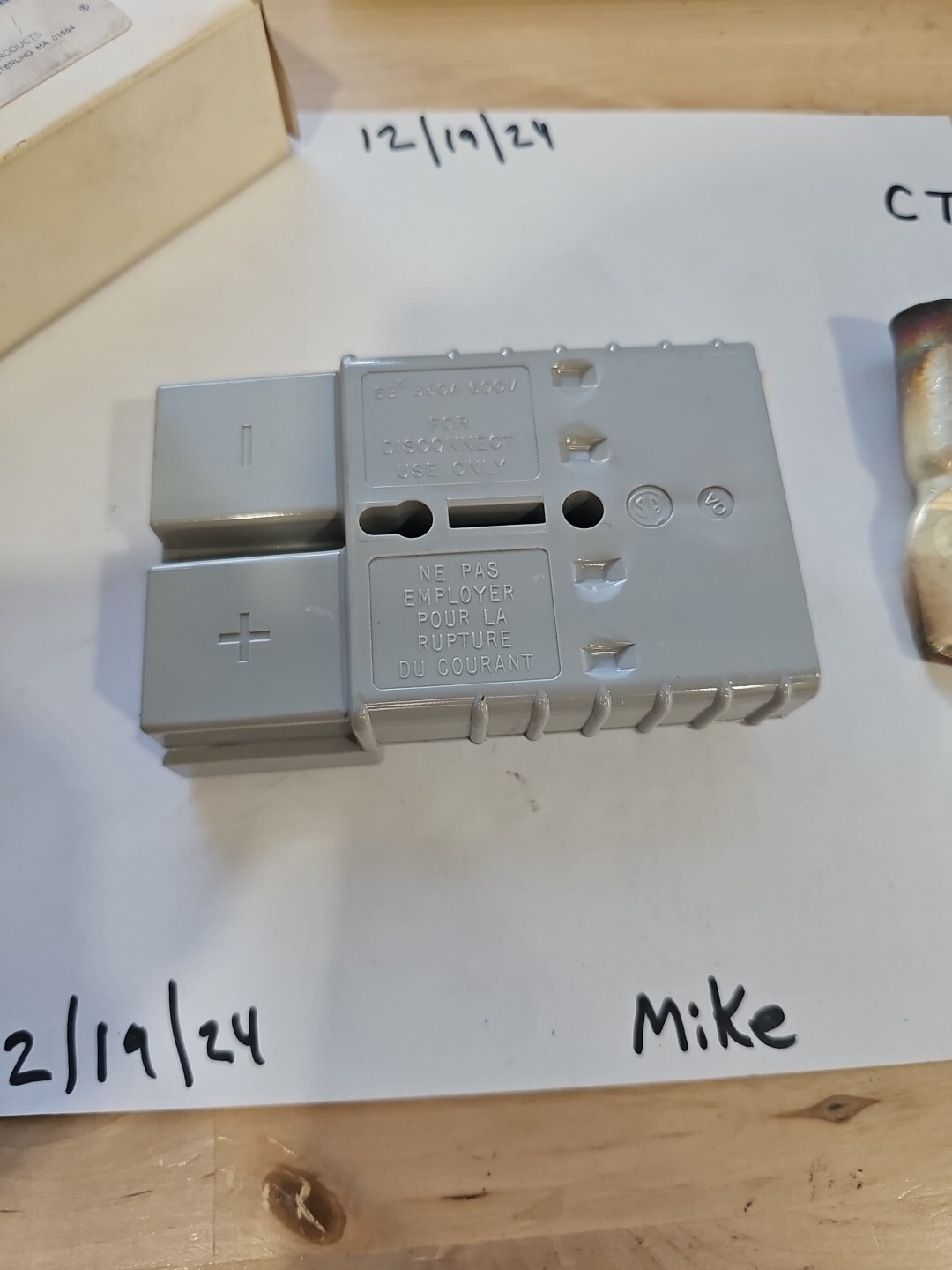 Anderson Power Products 6320G1 Power Connector, 350 A, Two Pole, 2/0 Ga, - Image 5