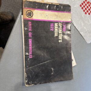 Arctic Cat 1972 Lynx Operators Manual