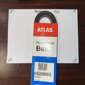 Atlas Power Drive Belt 6K0905