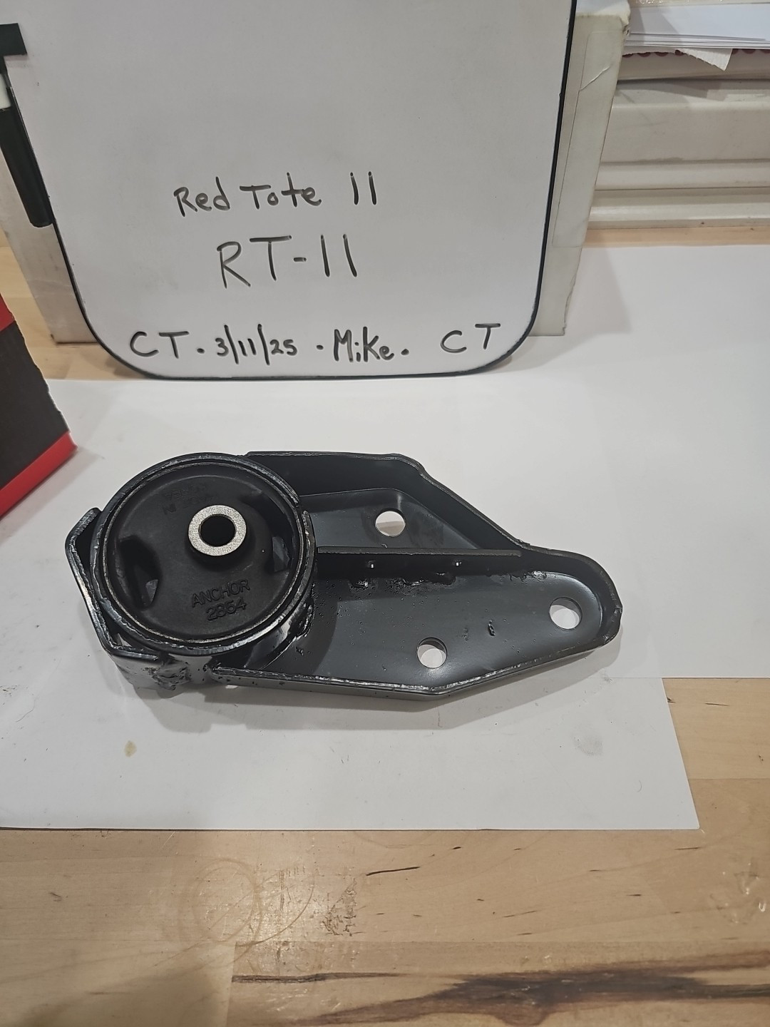 Automatic Transmission Mount Anchor 8708 fits 93-02 Nissan Quest 3.0L-V6 - Image 3